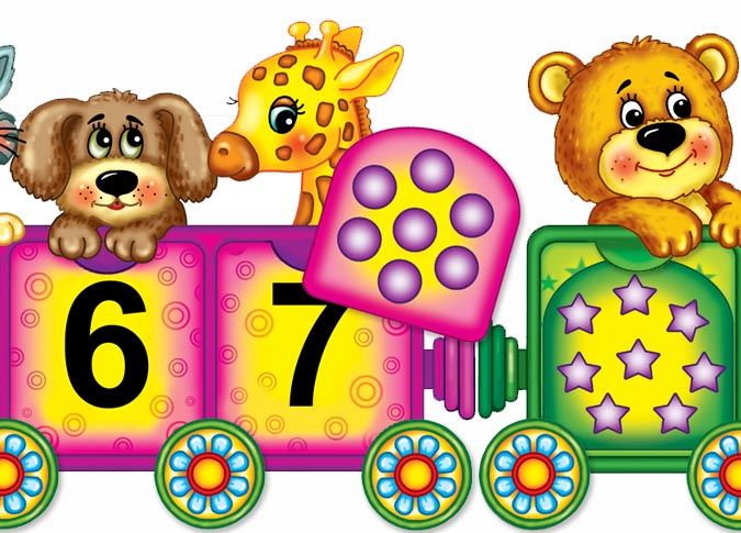 Number Train with Animals. Math Game | BuyLapbook