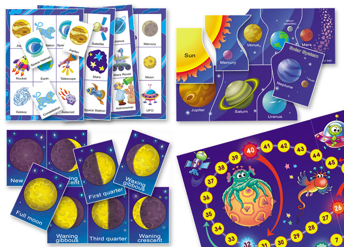 solar system lapbook