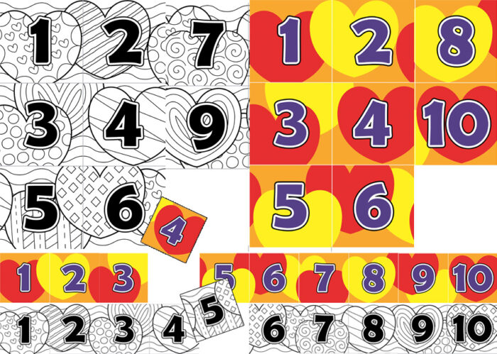 Numbers Order Puzzle