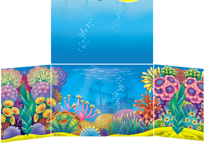 Aquarium. Ocean diorama | BuyLapbook