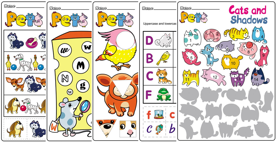 Pet Animals Worksheets and Activities | BuyLapbook