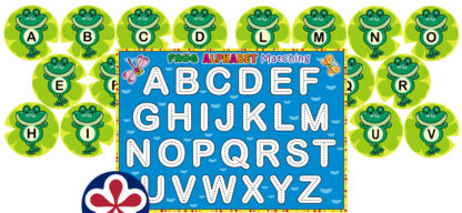 Frog Alphabet Matching