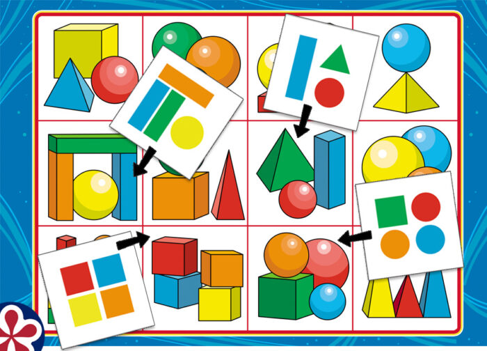 Activity for Children with 3D Shapes