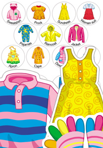 Clothes Theme Printable