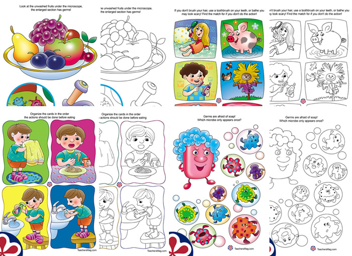 health and hygiene posters for preschool buylapbook