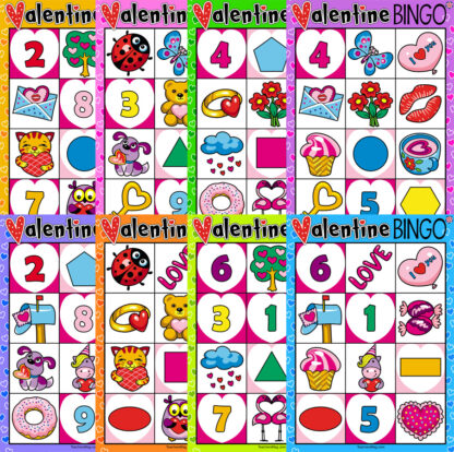valentine bingo for kids