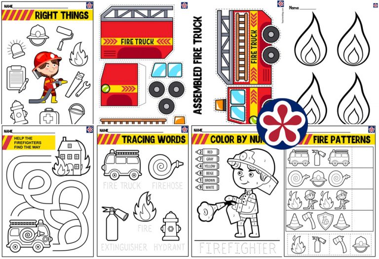 Community Helpers: Firefighter | BuyLapbook