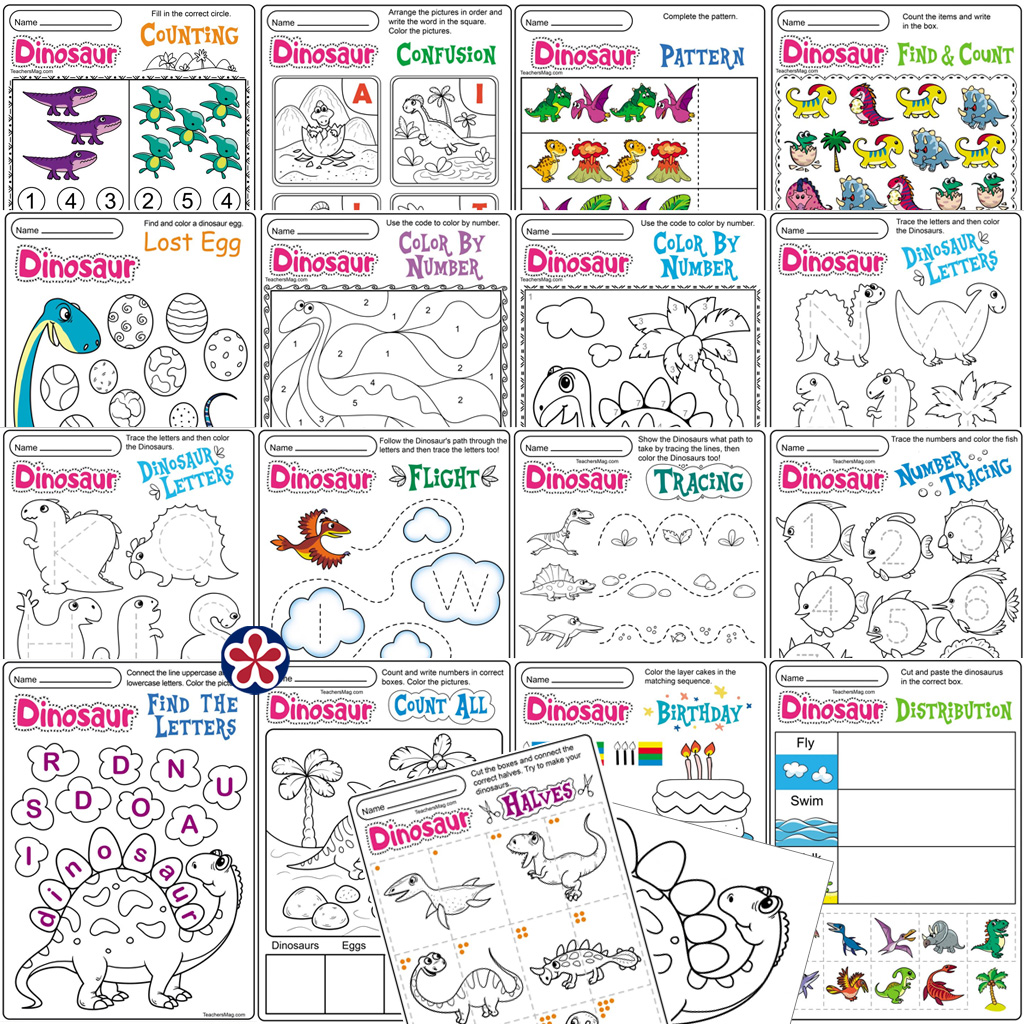 dinosaur worksheets and activities buylapbook