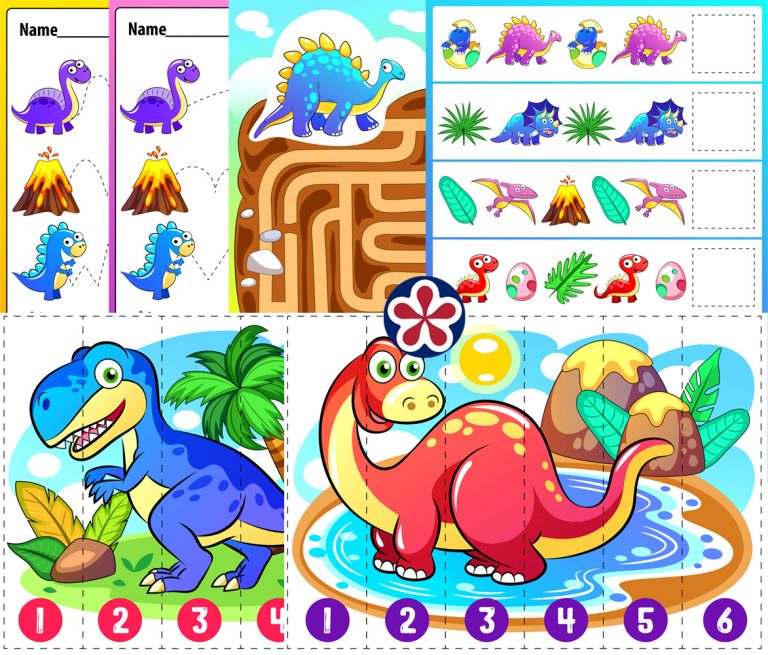 Dino Printable Activities | BuyLapbook