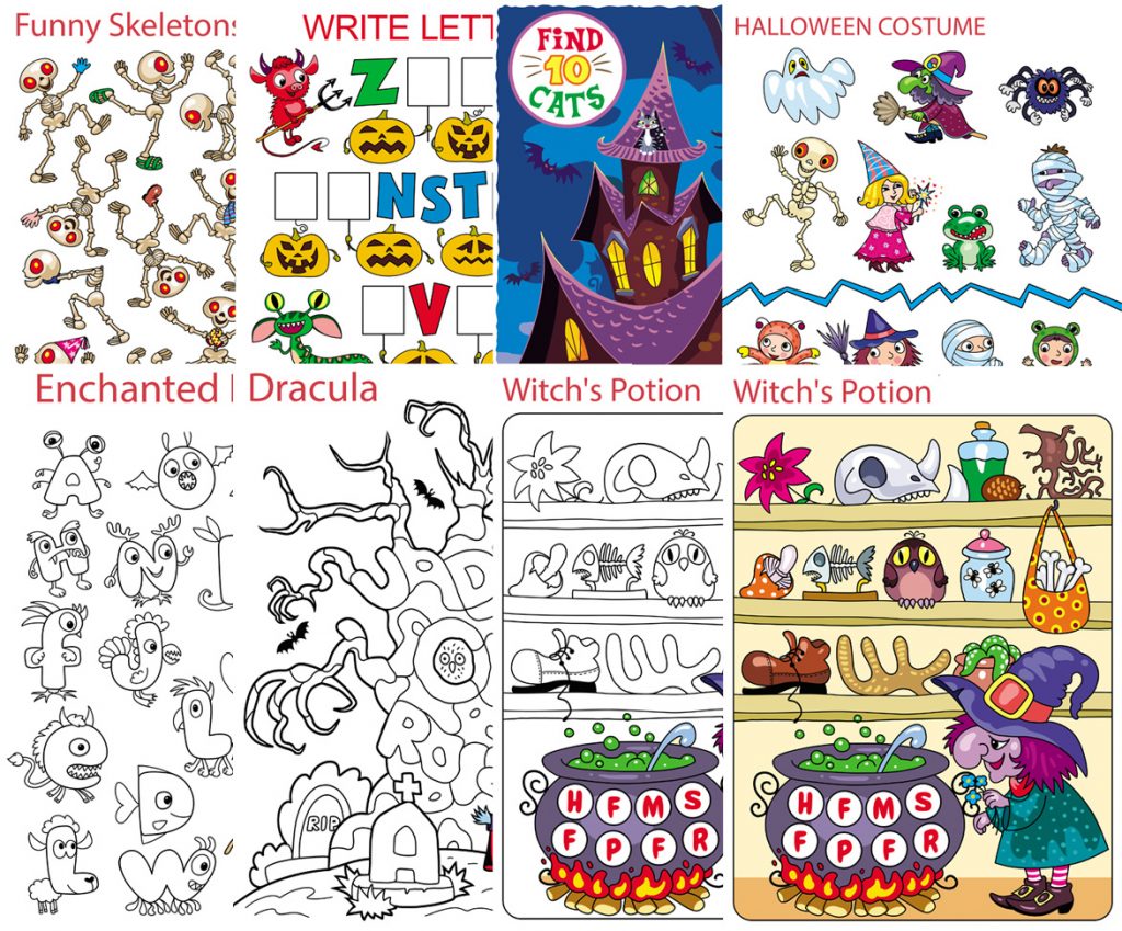 Fun Printable Halloween Crafts and Activities | BuyLapbook