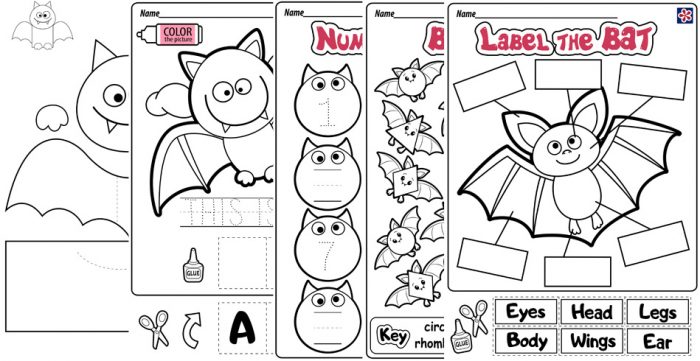 halloween worksheets for kindergarten preschool buylapbook